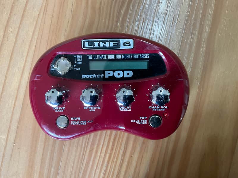 Line 6 Pocket POD Multi-Effect and Amp Modeler 2001 - Present - Red image 1