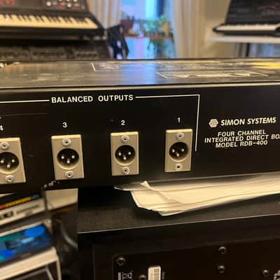 Simon Systems RDB-400, 4-channel direct box image 4