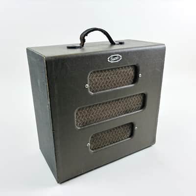 Supro Valco 51 Tube Amplifier 1950 - Taupe/Black Rare Color Combo image 2