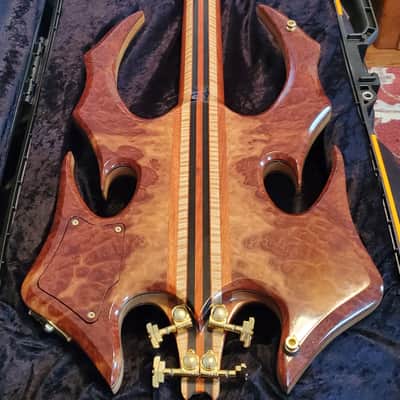 RockHewer Custom Arachnophilia 8 2017 Red Malleé Burl Gloss image 6