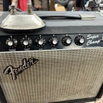 Fender Super Champ 18-Watt rivera era 1982 - 1986 - Black image 3