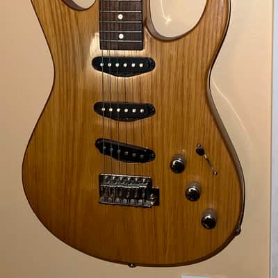 Samick strat 80s or 90s - natural ash image 2
