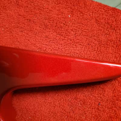 Kramer Condor Explorer 1984 - Candy Apple Red with "D" Neck Plate! image 7