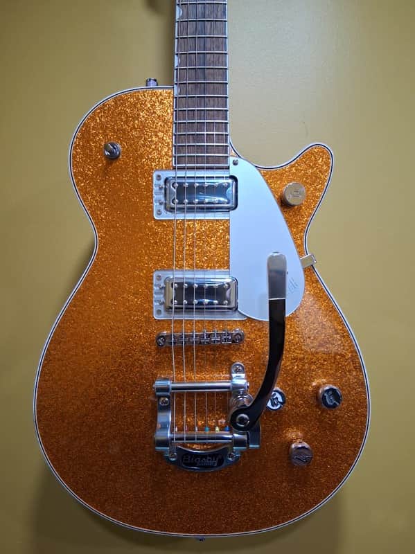 Gretsch G5230T Electromatic Jet FT with Bigsby 2025 - Present - Gold Sparkle image 1
