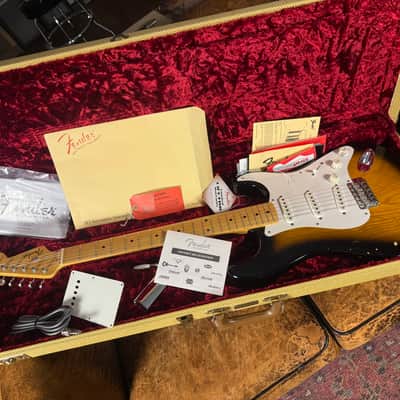 Fender 60th Anniversary American Vintage '54 Stratocaster 2014 - 2-Color Sunburst image 14