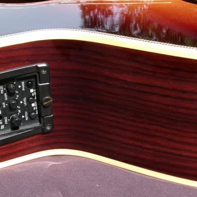 2011 K Yairi WY-1SB Electric Acoustic Guitar with cutaway+Hard Case etc. image 17
