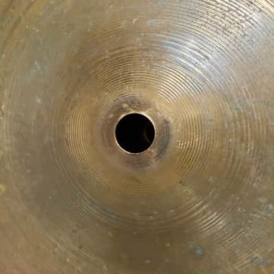 Zildjian 14" A. Zildjian '60s Stamp Hi-Hat Cymbals (Pair) 1960s - Traditional image 14