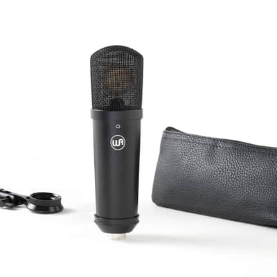 Warm Audio WA-87 “jr” Large Diaphragm Condenser Microphone Studio Essentials- Black image 1