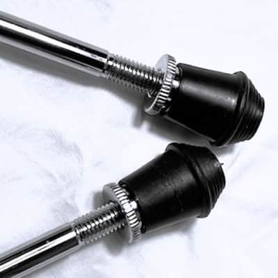 1 pair Vintage Style Gull Wing Bass Drum Spurs w/Mounts - GWBDSM-100 image 4