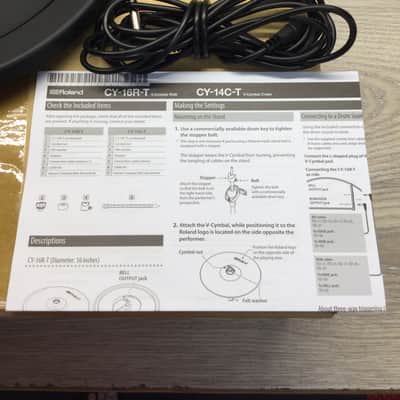 Roland CY-12C-T New Open Box w/ TRS Cable image 7