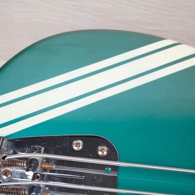 Fender MB-SD/CO Competition Mustang Bass Reissue CIJ 1997 Ocean Turquoise Metallic Japan w/ Bag image 9