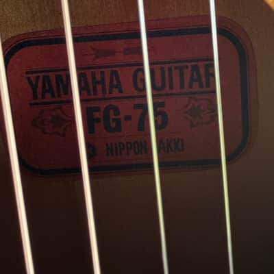 Yamaha fG-75 Mid 70’s - Natural image 1