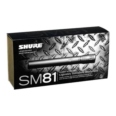 Shure SM81-LC Cardioid Condenser Microphone for Acoustic Instruments image 3