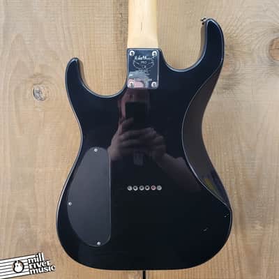Washburn X-Series Electric Guitar Black Gloss Used image 4