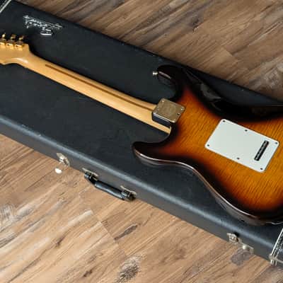 Fender Stratocaster 50th Anniversary Limited Edition Electric Guitar 1996 Flamed Sunburst W/OHSC & Candy image 19