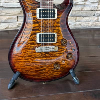 PRS P22 / Custom 22 Piezo Stoptail 10-Top 2012 - 2016 - Black Gold Burst image 2