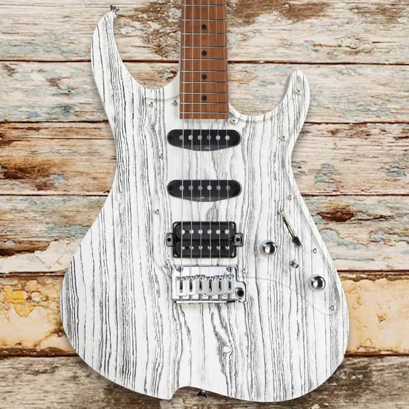 Vola Guitars OZ ROA Sand Blasted White MC Neck White MIJ image 1