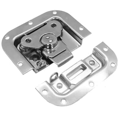 Mid-Size Recessed Spring Loaded Butterfly Latch For Pa Dj Rack Road Cases image 2