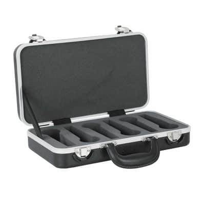 Gator Cases GM-6-PE ATA Molded 6 Slot Microphone Hard Travel Briefcase image 2