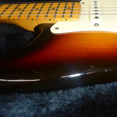 Fender " Dan Smith " 2 Knob SSS Stratocaster w/Case 1983 - Tobacco Burst image 10