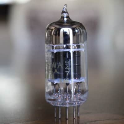 NOS 1959 Sylvania JHS-5751WA Preamp Tube – Triple Mica, Black Plates, D Getter - Awesome image 3
