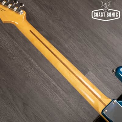 2019 Fender Traditional '58 Stratocaster Made in Japan - Transparent Blue image 13