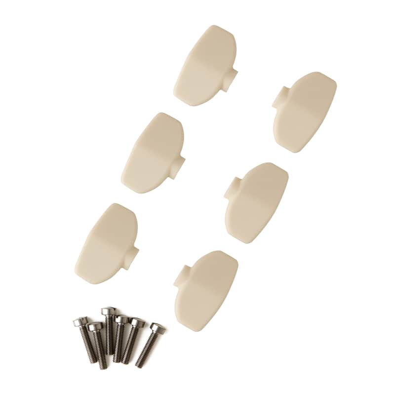 PRS Phase III Wing Tuner Buttons, Ivory, Set of 6 image 1