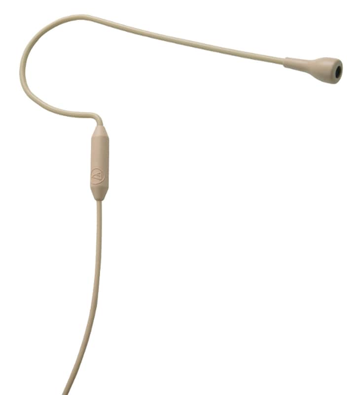 Audio-Technica PRO92CW-TH Omnidirectional Condenser Headworn Microphone with cW Connector, Beige image 1
