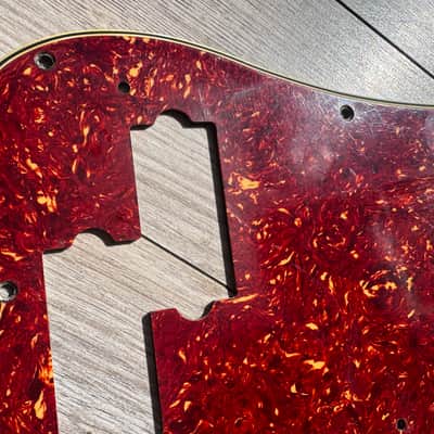 58 10 hole fender precision tortoise pickguard USA 57 50's RI image 10
