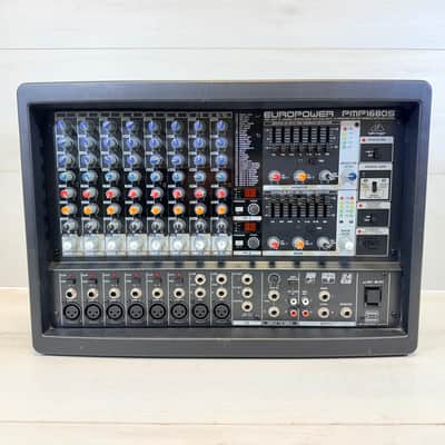 Behringer EUROPOWER PMP1680S 10-Channel 1600-Watt Powered Mixer 2013 image 1