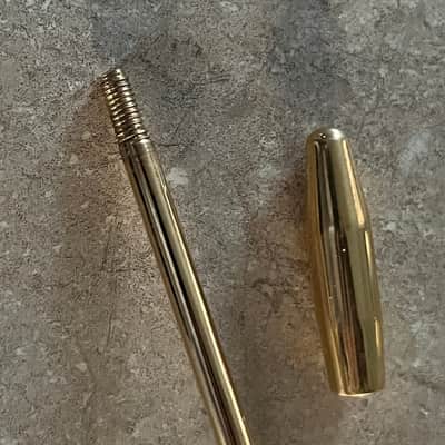 1980 Fender The Strat Stratocaster guitar tremolo bridge whammy bar arm gold image 3