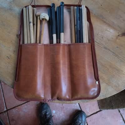 Vintage Pro-Mark Leather Stick Bag (with sticks) image 3