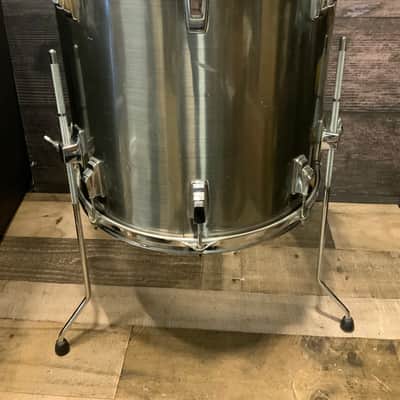 Tama Swingstar 16x16 Floor Tom Vintage 1980s - Misty Chrome image 6
