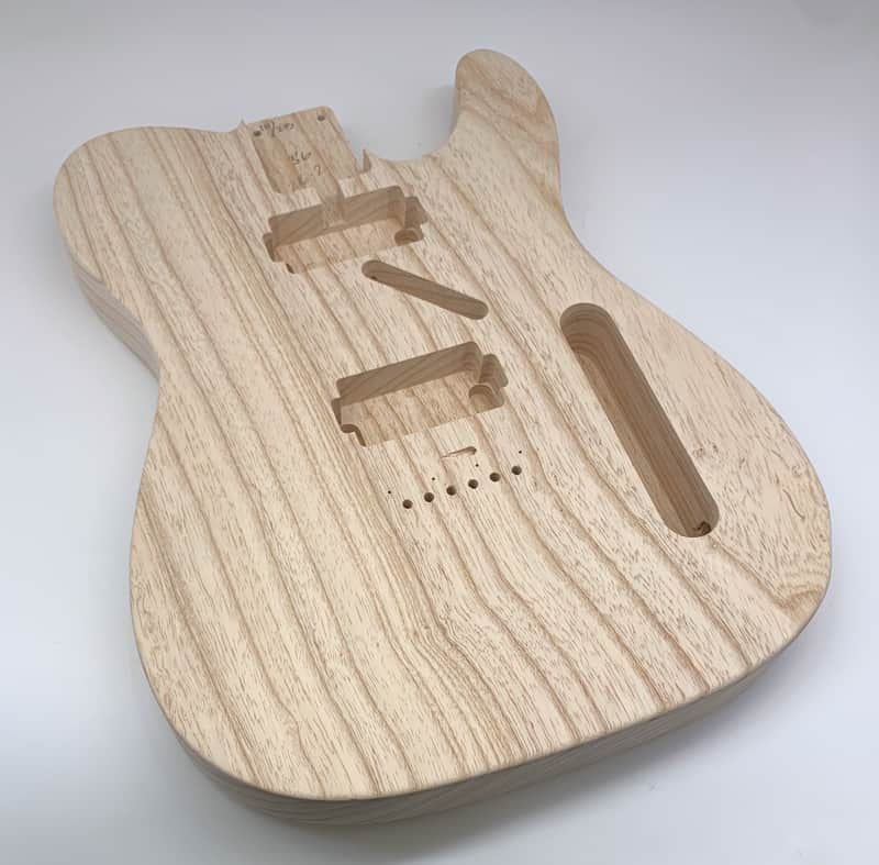 1 PIECE 3lbs 6oz BloomDoom Nitro Lacquer Aged Relic Swamp Ash T-Style Vintage Custom Guitar Body image 1