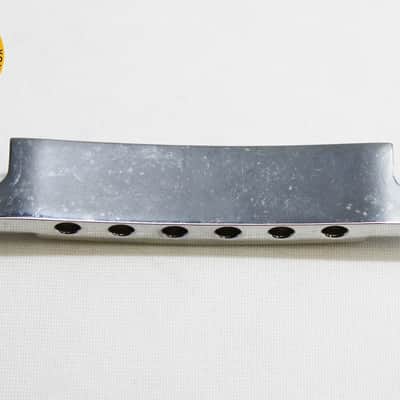 Babicz Full Contact Hardware FCH Chrome Tune-O-Matic Bridge - Chrome image 3