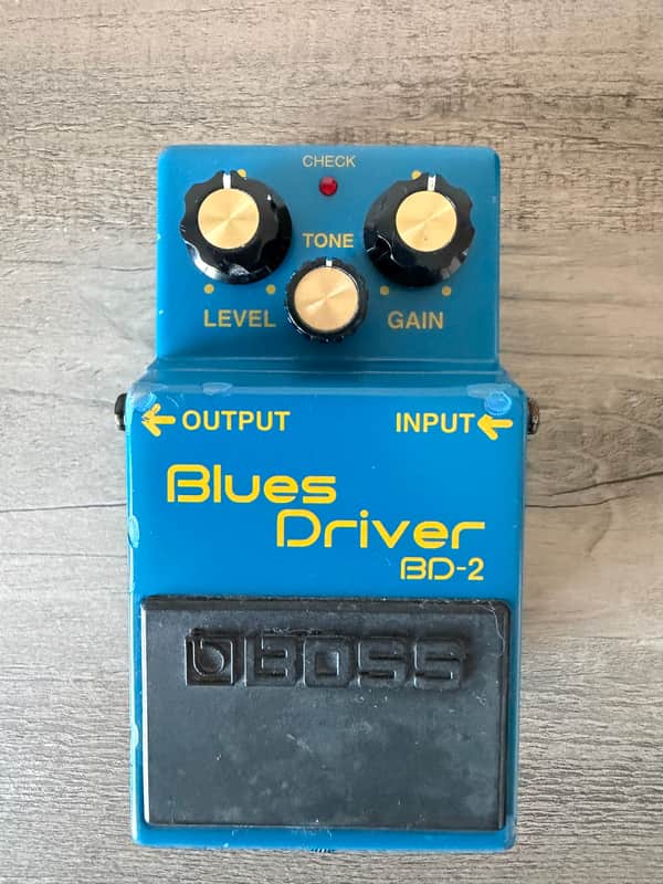 Boss BD-2 Blues Driver (Silver Label) 1995 - Present - Blue image 1