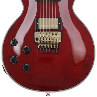 Epiphone Alex Lifeson Les Paul Custom Axcess Left-handed Electric Guitar - Ruby image 1