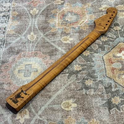 Warmoth Roasted Maple Strat Neck 2026 - Roasted Maple image 3