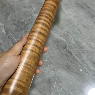 Wheel truss AAAA 22fret Roasted Flame Maple Electric guitar neck part locking nut image 6