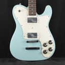 Mint Fender Kingfish Delta Day Telecaster Deluxe Daphne Blue Rosewood Fingerboard