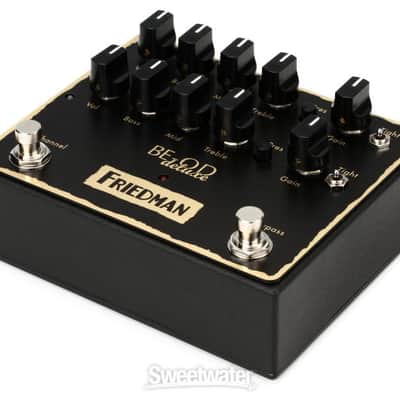 Friedman BE-OD Deluxe Dual Overdrive Pedal (BE-ODDlxd2) image 2
