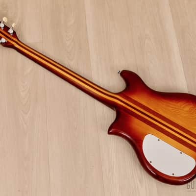 1980s Kawai F-III Vintage Neck Through Guitar Sunburst w/ Case