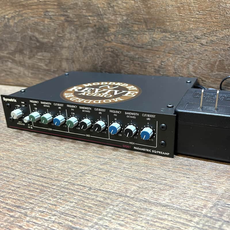 Revive Audio Modified: Symetrix SX201, SX-201 Parametric Equalizer, Great Desktop EQ-Last one image 1