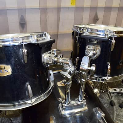 Pearl ELX Export Series 6-Piece Drum Set w/ Hardware & Cymbals - Black Sparkle image 3