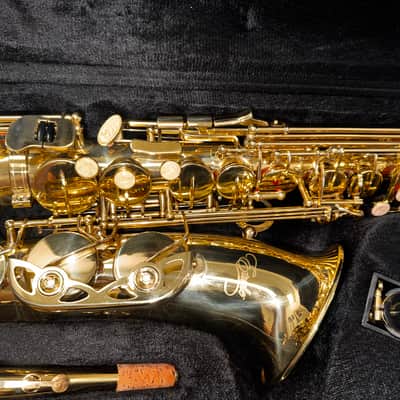 Etude EAS-200 Student Series Alto Saxophone 2010s - Lacquered Brass image 3