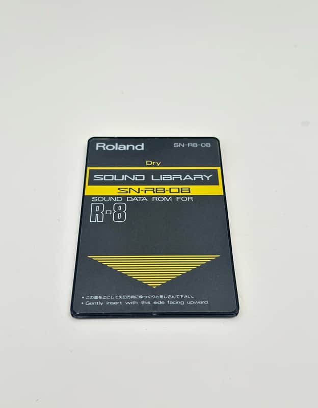 Roland SN-R8-08 Dry Sound Card for R-8 / R-8M / R-8mkII – Original Box & Info Sheet image 1