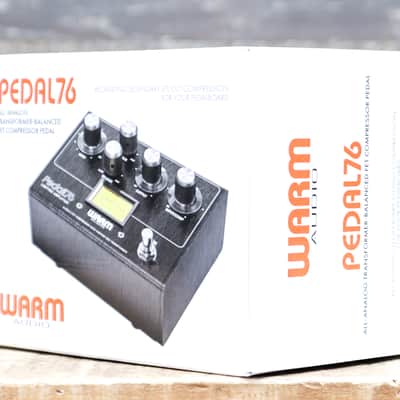 Warm Audio Pedal76 All-Analog Transformer-Balanced FET Compressor Effect Pedal image 8
