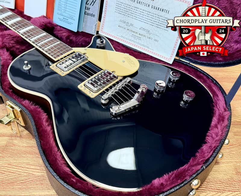✨2019✨ Gretsch G6228 Players Edition Jet BT V-Stoptail Black~ MIJ Japan + Case! image 1