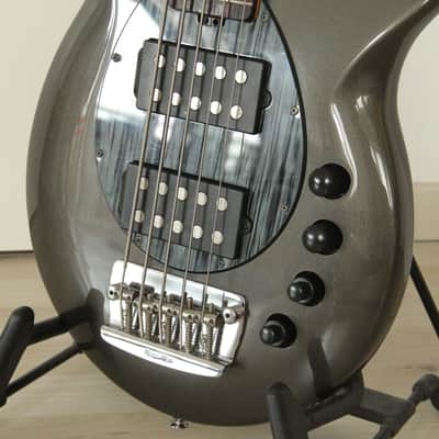 Ernie Ball Music Man Bongo 5 HH 2003 - 2009 - Graphite Pearl image 4