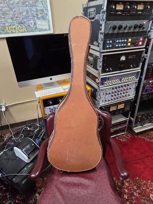 Geib Economo Acoustic Guitar Case 1940s 1950s 1960s image 1